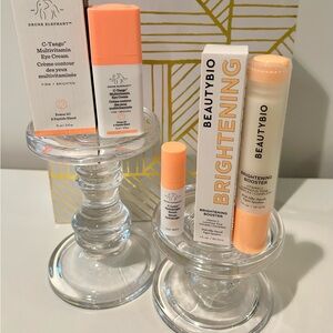 ✨ Drunk Elephant + BeautyBio Vitamin C Bundle ✨ Eye Cream + Brightening Serum